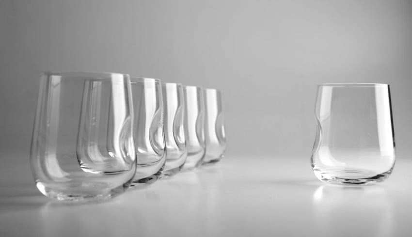 Szklanki do drinków On finger, projekt Agnieszka...