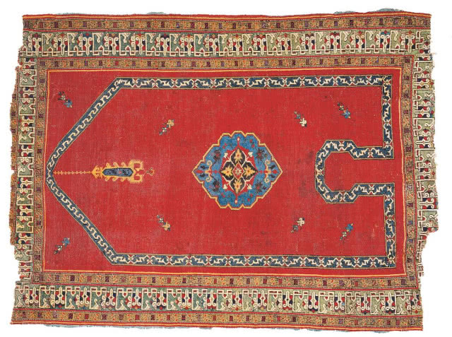 Dywan anatolijski z XVI wieku