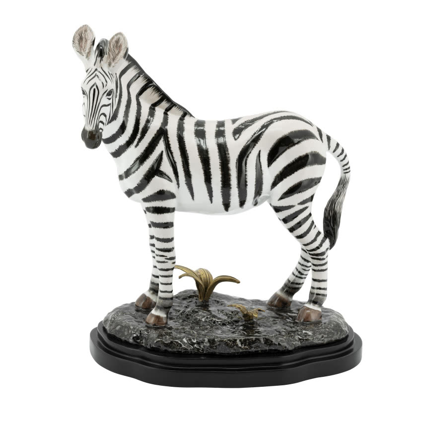 Porcelanowa figurka Zebry, SWEETPEA & WILLOW,...