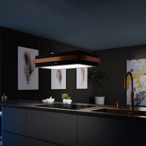 Kuchnia jak dzieło sztuki. Franke rozszerza kolekcję Mythos Masterpiece o płytę indukcyjną i okap wyspowy