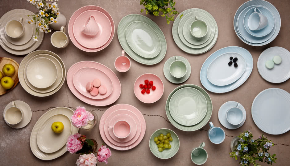 Odkrywamy piękno porcelany - kolekcja Dalia w delikatnych pastelach