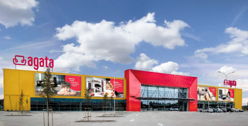 Nowo otwarty salon meblowy Agata to największy...