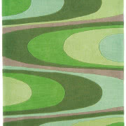 Dywan Shaggy Green, wykonany z poliestru,
110 x...
