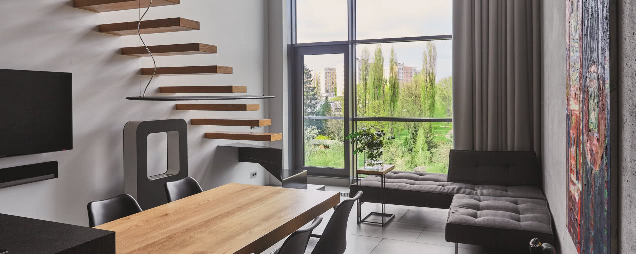 Prestiżowy apartament na Mokotowie z oknem o wysokości 6 metrów!