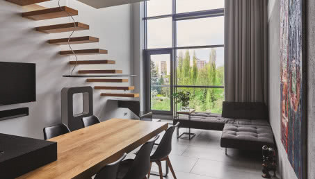 Prestiżowy apartament na Mokotowie z oknem o wysokości 6 metrów!