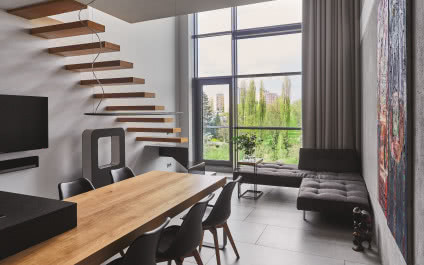 Prestiżowy apartament na Mokotowie z oknem o wysokości 6 metrów!