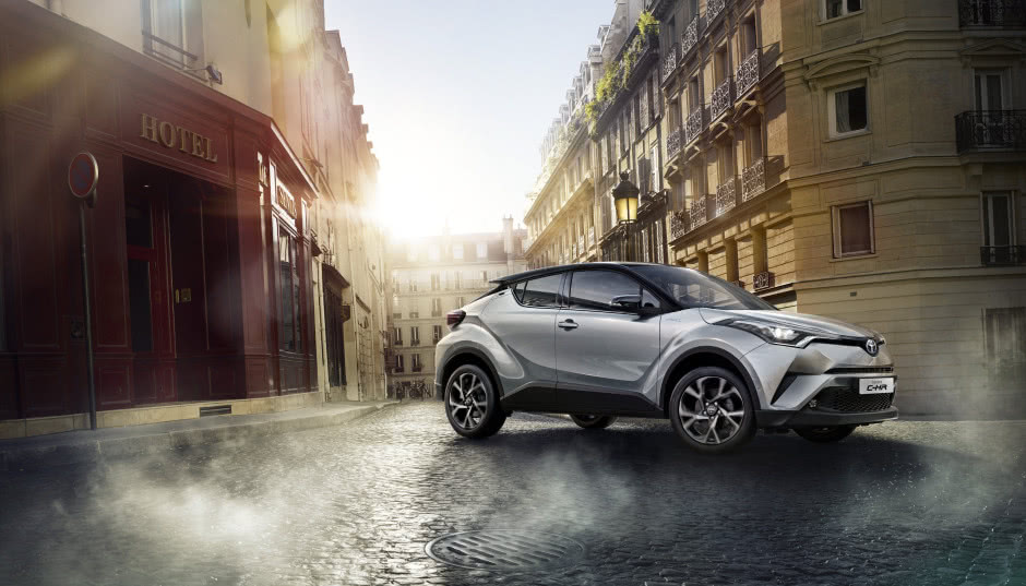 Szlifowany diament - Toyota C-HR