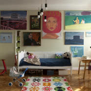 Atelier artysty w starej kamienicy