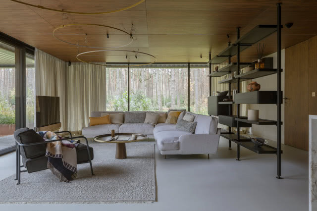 duże przeszklenia domu