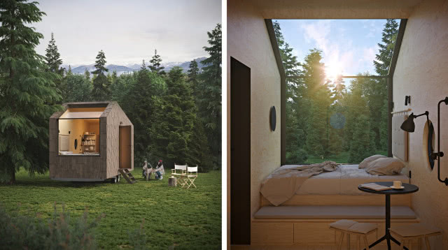 Nowoczesny domek letniskowy