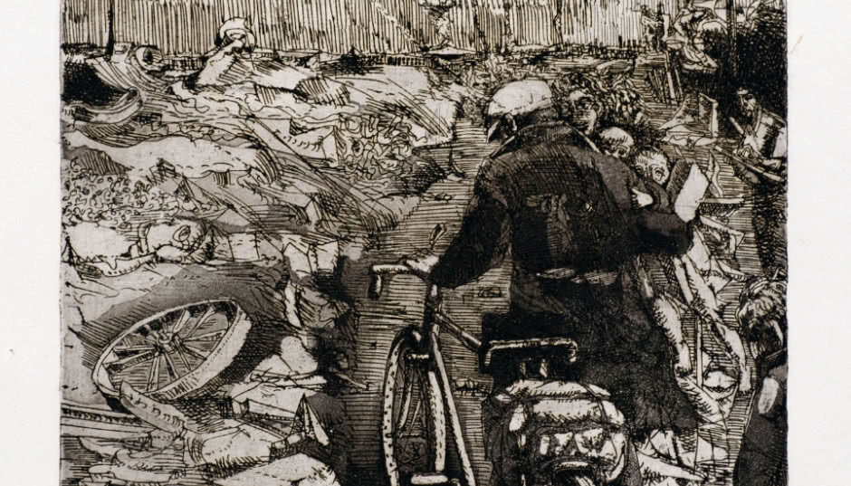 Akwaforta - sztuka trawiona kwasem