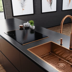 Kuchnia jak dzieło sztuki. Franke rozszerza kolekcję Mythos Masterpiece o płytę indukcyjną i okap wyspowy