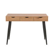 Biurko Neptun, nogi czarne, Actona