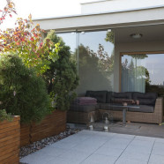 Ogród na tarasie warszawskiego mieszkania