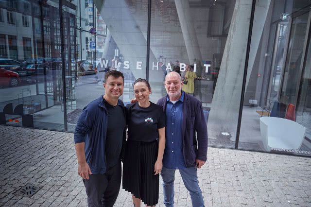 Marcelina Plichta-Wabnik, Pini Leibovich, Michał Kiciński