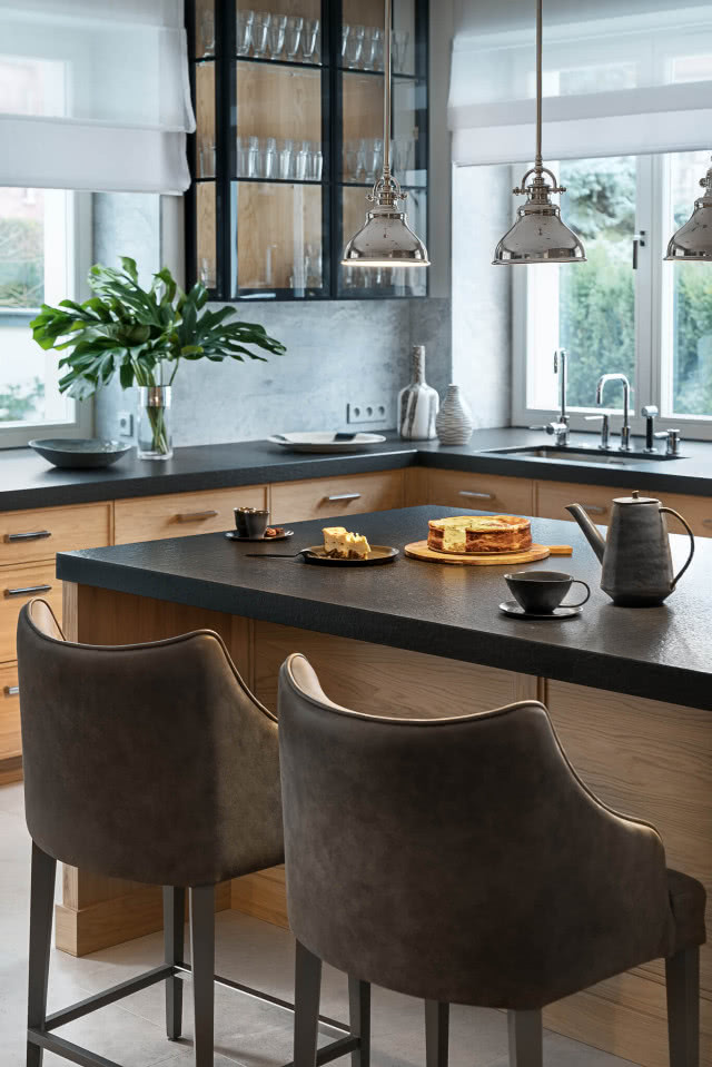 Wyspa kuchenna w mieszkaniu