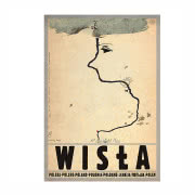 Plakat „Wisła” Ryszard Kaja