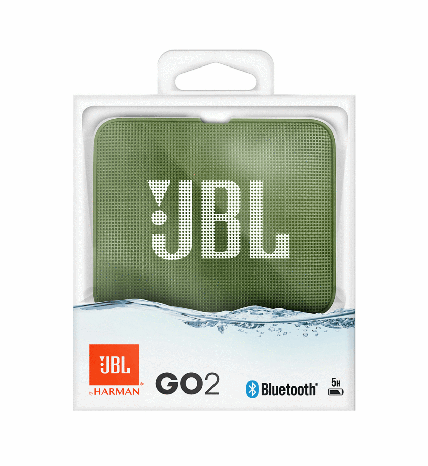JBL GO2 3D Pack Moss Green