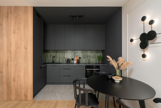 Pomysł na czarną kuchnię