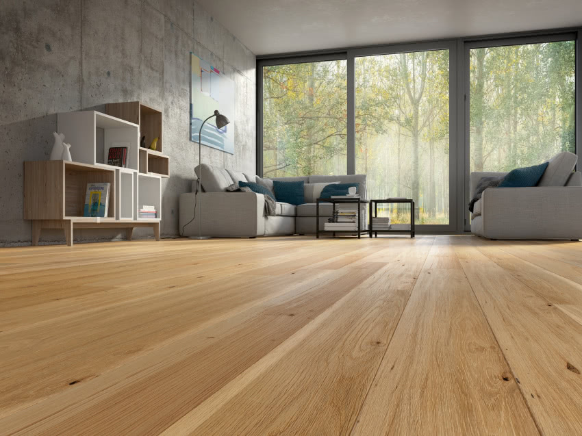Podłoga drewniana Dąb Unique 1R lakier mat...
