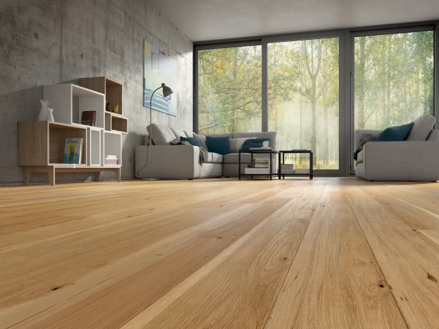 Salon w stylu industrialnym