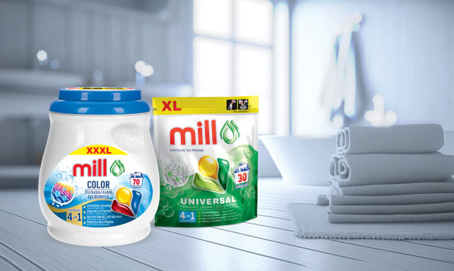 kapsułki do prania MILL