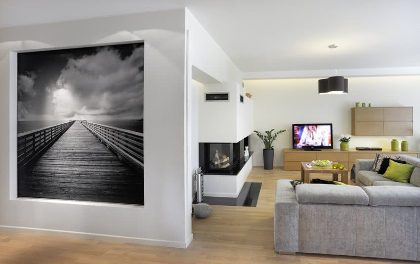 Fotografia na ścianie przyciąga wzrok nie tylko...