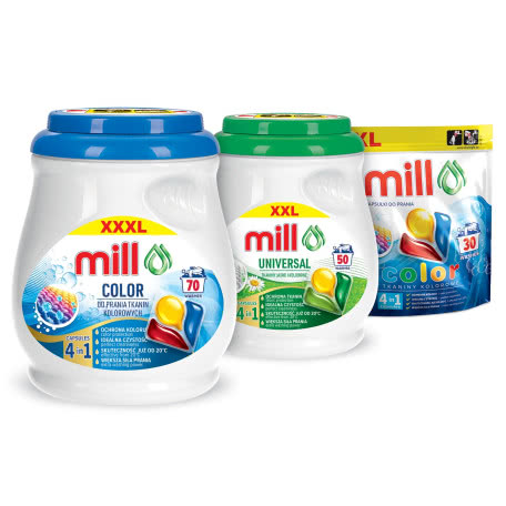 Kapsułki do prania UNIWERSALNE, Kapsułki do prania KOLOR 