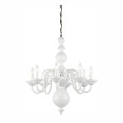Żyrandol Egmont w kolorze Opal