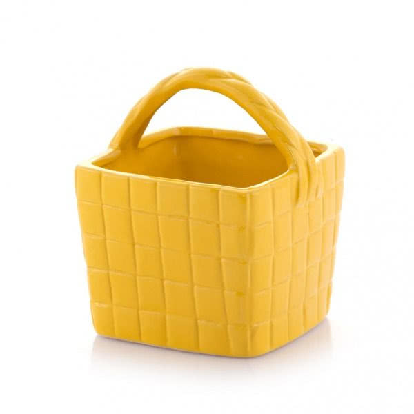 Doniczka Basket Small, porcelana, wym. 12 x 12...