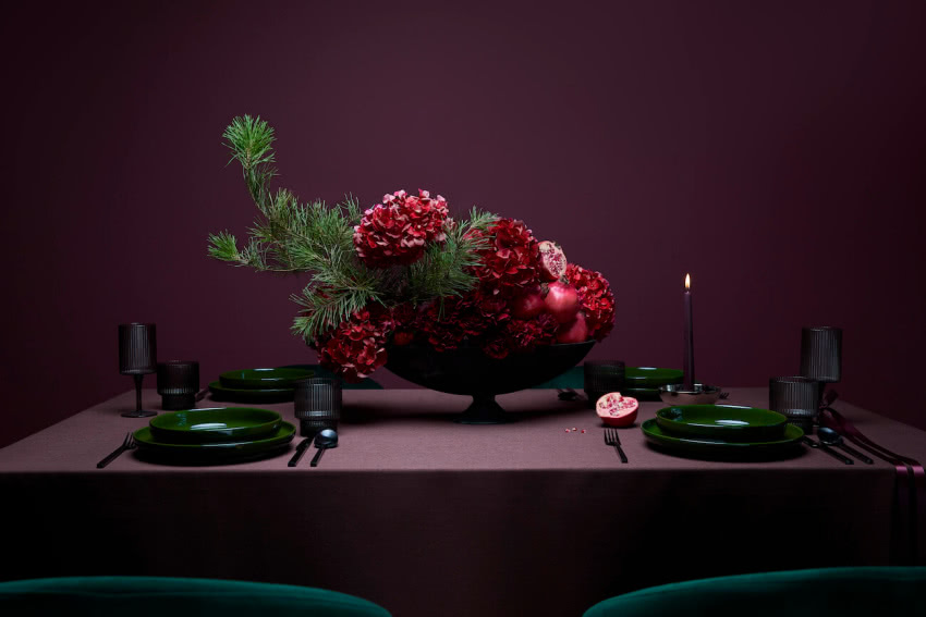Dekoracja stołu na Boże Narodzenie 2024 w stylu...
