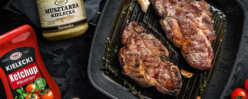 Szarpana karkówka w musztardowej marynacie