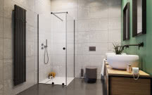 Drzwi do kabiny prysznicowej - rodzaje, wymiary, właściwości