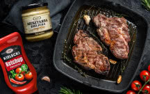 Szarpana karkówka w musztardowej marynacie