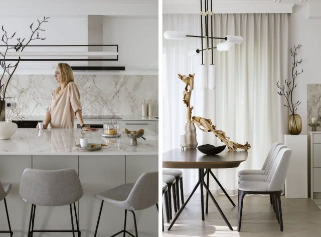 kuchnia w jasnych odcieniach