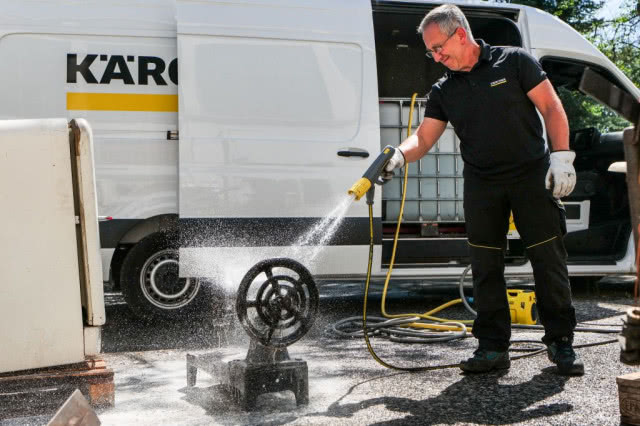 Kärcher zatroszczył się o zabytki Muzeum Inżynierii Miejskiej w Krakowie 