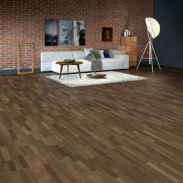 Salon w stylu industrialnym