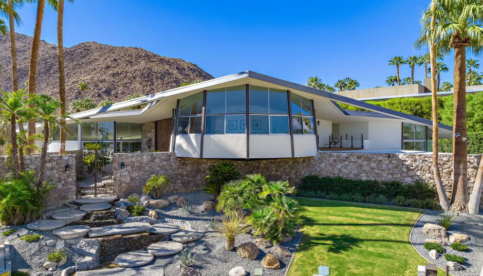 W tym domu w Palm Springs Elvis Presley spędzał swój miesiąc miodowy!