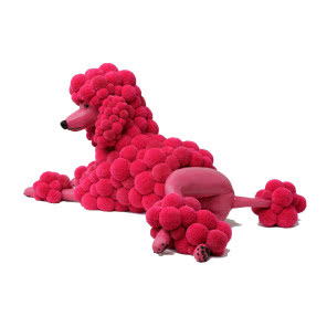 Puf w kształcie pudla, MYK BERLIN, cena na zapytanie