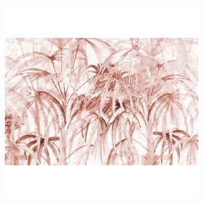 Alessandra Orsi stworzyła
zjawiskową tapetę Chineleaves
z przeskalowanych, fantazyjnych
liści. WALLPEPPER