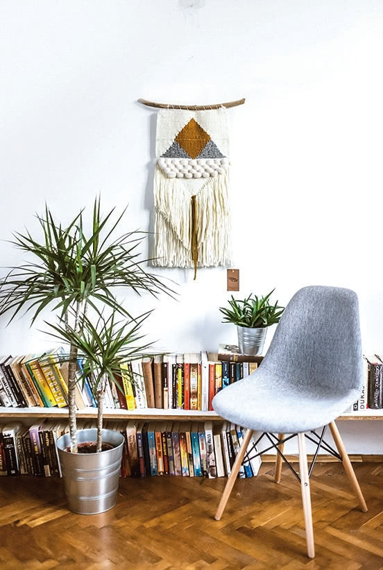 Projektantka dorastała w małym miasteczku,...