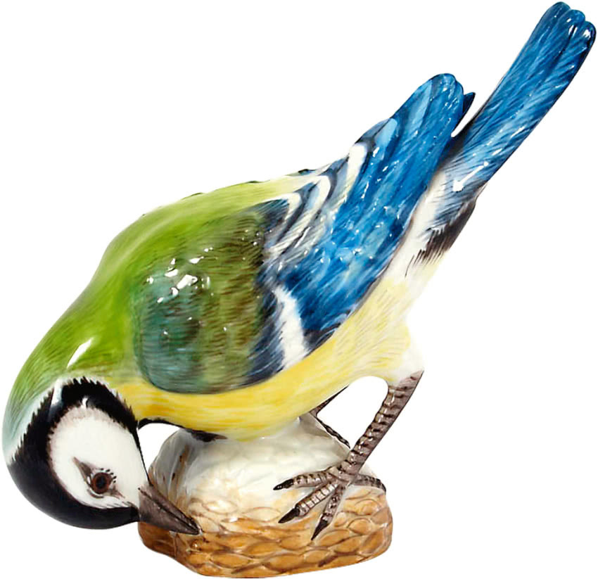 Figurka sikorki, Miśnia,
początek XX w.,...