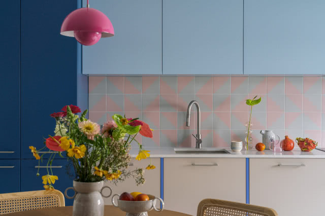 niebieska kuchnia