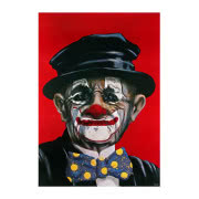 Plakat Stary klaun, Andrzej Pągowski