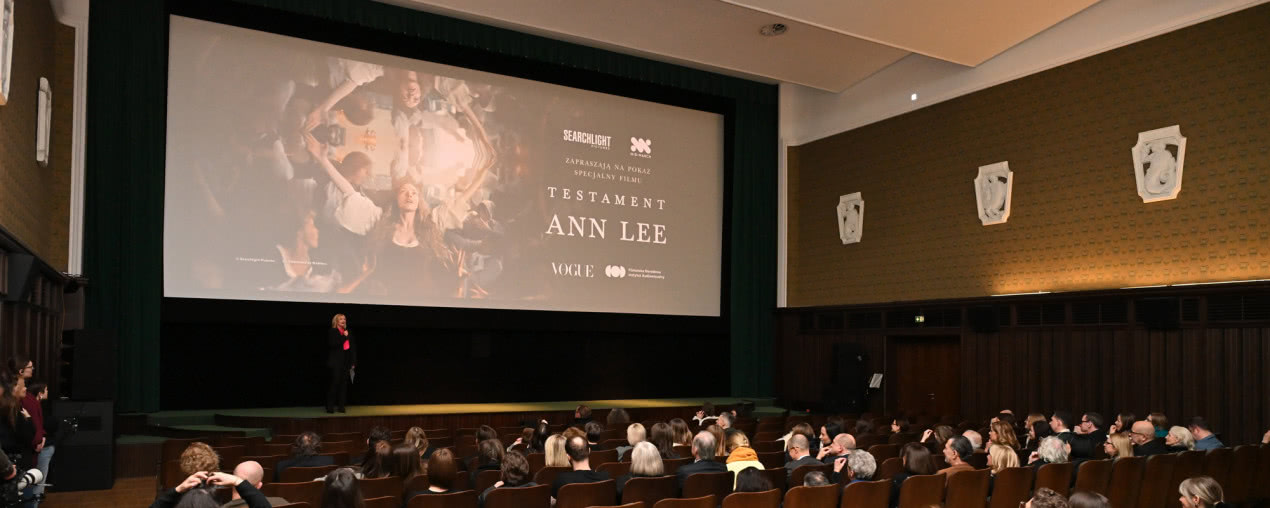 Warszawska premiera „Testamentu Ann Lee”. Iluzjon wypełnił się gwiazdami