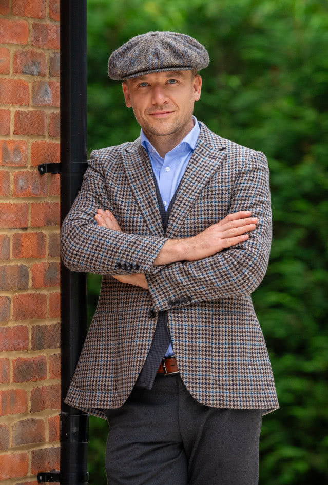 Benedykt Kawęcki, architekt krajobrazu kierujący pracownią AKBK.