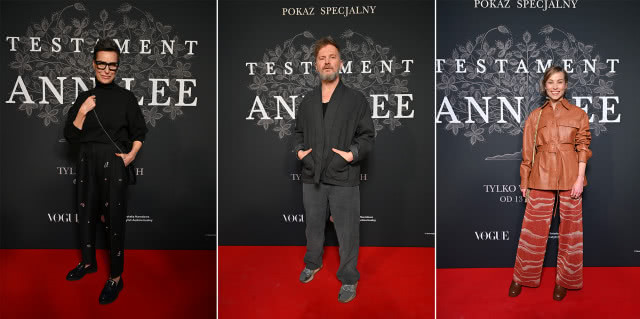 Warszawska premiera „Testamentu Ann Lee”. Iluzjon wypełnił się gwiazdami