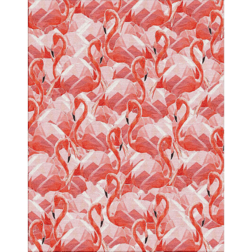Dywan Flamingos bawi
nie tylko kolorem,
ale...