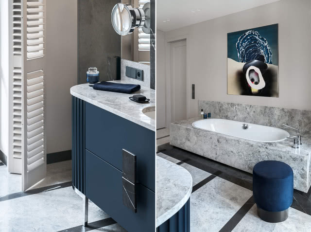 Łazienka w marmurze