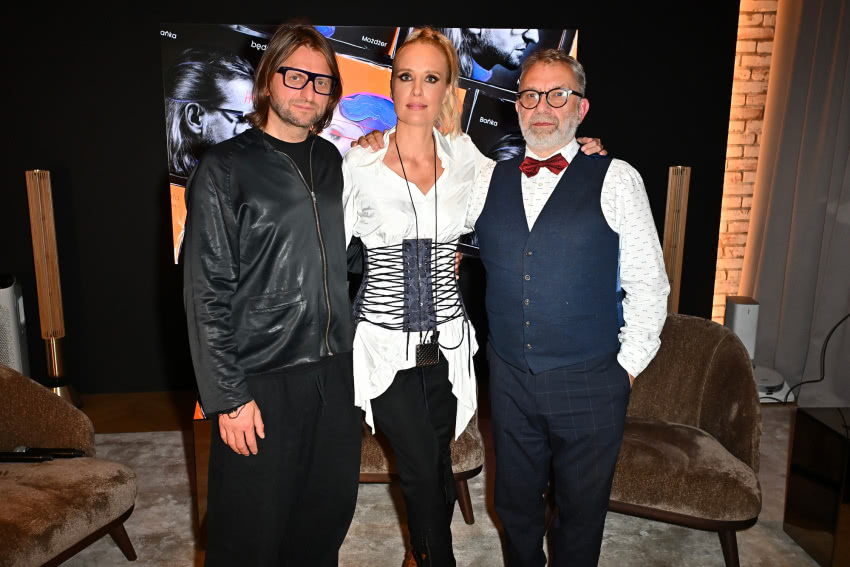 Na zdjęciu (od lewej): Leszek Możdżer, Gośka...